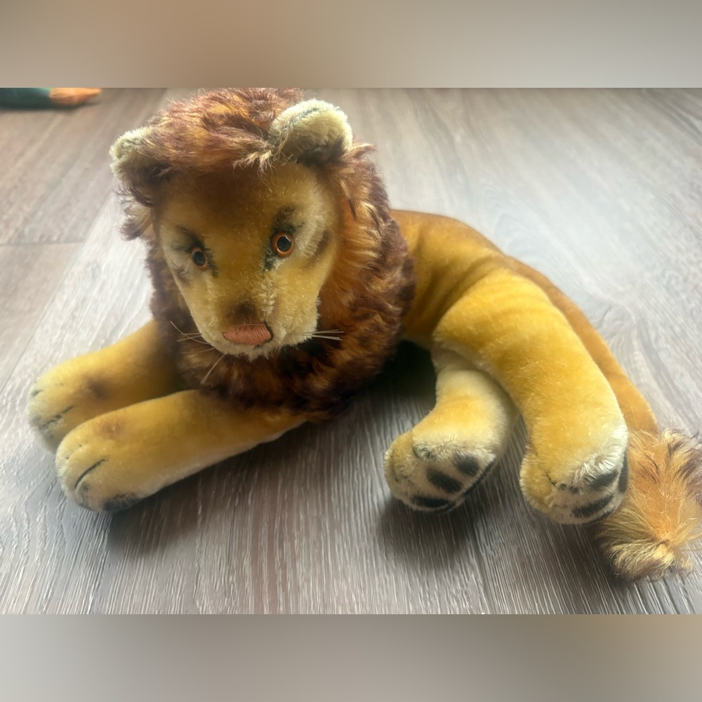 Vintage Steiff 1960s Leo Lion